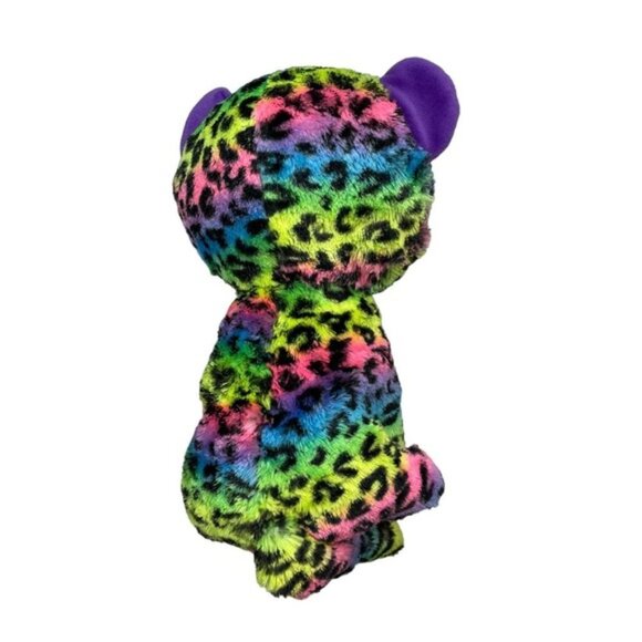 TY Silk Beanie Boos Dotty Leopard Plush Multicolor - Picture 5 of 8